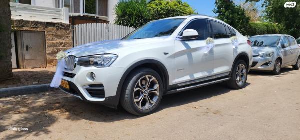 ב.מ.וו X4 4X4 XDRIVE20I Sport אוט' 2.0 (184 כ''ס) בנזין 2018 למכירה בחולון