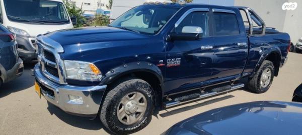 דודג' ראם ארוך 4X4 3500 SLT אוט' דיזל 6 מק' 6.7 (370 כ''ס) דיזל 2017 למכירה בראשון לציון