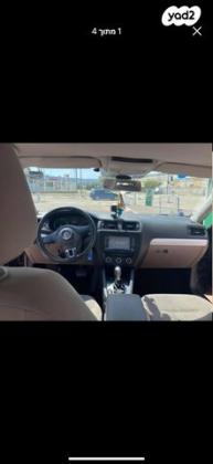 פולקסווגן ג'טה Trendline אוט' 1.2 (105 כ"ס) בנזין 2014 למכירה בשזור