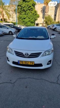 טויוטה קורולה Sun Plus 4 אוט' 1.6 (124 כ''ס) בנזין 2012 למכירה ביבנה