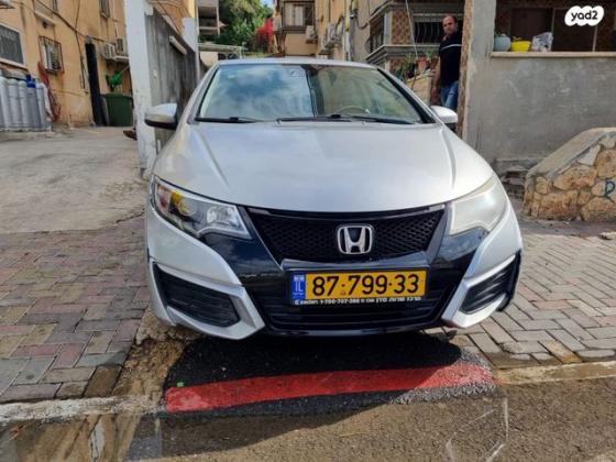 הונדה סיוויק האצ'בק החדשה Comfort אוט' 1.8 (142 כ''ס) בנזין 2016 למכירה בעכו