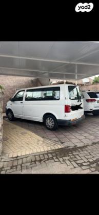 פולקסווגן טרנספורטר מסחרי/נוסעים Kombi קצר ידני דיזל 2-3 מק' 3 דל' 2.0 (84 כ''ס) דיזל 2017 למכירה באילת