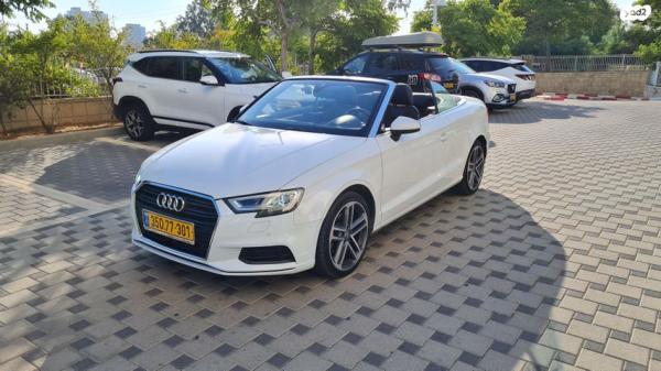 אאודי A3 Assistance קבריולט אוט' 1.5 (150 כ"ס) בנזין 2017 למכירה בראשון לציון