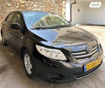 טויוטה קורולה GLI אוט' 1.6 (124 כ''ס) בנזין 2009 למכירה בחיפה