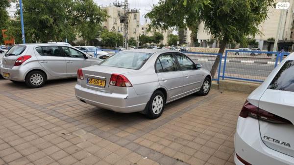 הונדה סיוויק (עד 2006) LS אוט' 1.6 (110 כ''ס) בנזין 2004 למכירה בבאר שבע