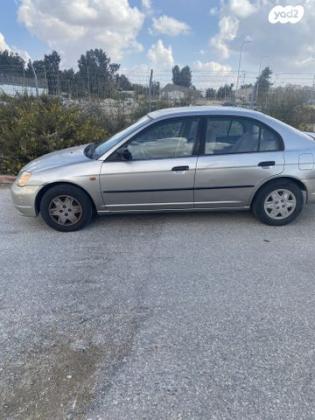 הונדה סיוויק (עד 2006) LS אוט' 1.6 (110 כ''ס) בנזין 2003 למכירה בירושלים