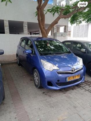 טויוטה ספייס ורסו GLI אוט' 1.3 (99 כ"ס) בנזין 2012 למכירה באשקלון