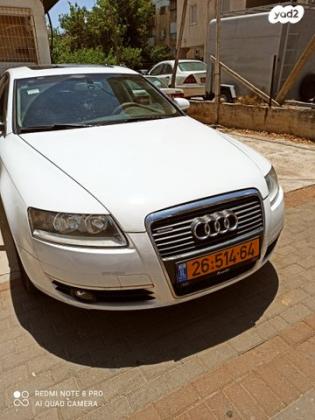 אאודי A6 C6 Luxury אוט' 2.8 (210 כ''ס) בנזין 2008 למכירה בראשון לציון