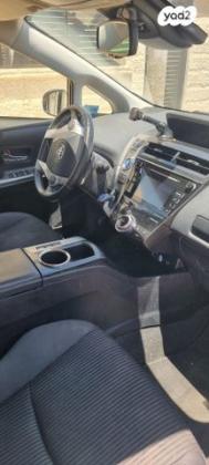 טויוטה פריוס פלוס הייבריד Regular אוט' 1.8 (99 כ"ס) בנזין 2019 למכירה בנתיבות