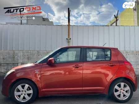 סוזוקי סוויפט GLX אוט' 1.5 (101 כ''ס) בנזין 2009 למכירה בחיפה