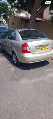 יונדאי אקסנט (עד 2012) GL אוט' 1.4 (97 כ''ס) בנזין 2010 למכירה ברחובות