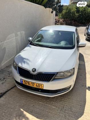 סקודה ראפיד Ambition הצ'בק אוט' 1.0 (95 כ"ס) בנזין 2018 למכירה באום אל פחם