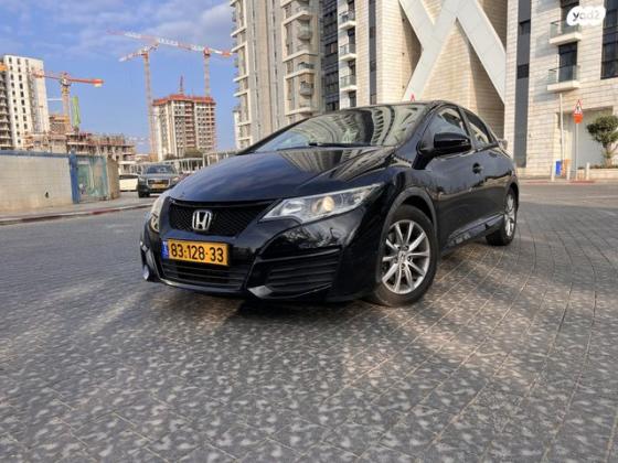 הונדה סיוויק האצ'בק החדשה Comfort אוט' 1.8 (142 כ''ס) בנזין 2015 למכירה בתל אביב יפו