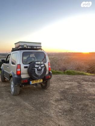 סוזוקי ג'ימני 4X4 JLX-L אוט' 1.3 (85 כ''ס) בנזין 2007 למכירה בנתניה