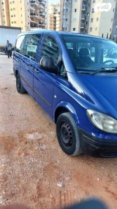 מרצדס ויטו CDI 115 אוט' דיזל 5 מק' 4 דל' 2.1 (150 כ''ס) דיזל 2008 למכירה בחולון