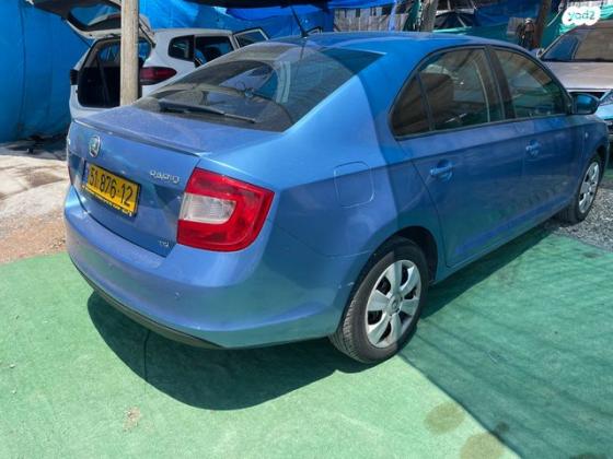 סקודה ראפיד Ambition אוט' 1.4 (122 כ"ס) בנזין 2013 למכירה באשדוד