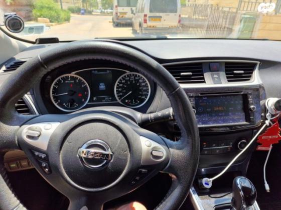 ניסאן סנטרה SR אוט' 1.8 (130 כ"ס) בנזין 2017 למכירה בבאר שבע