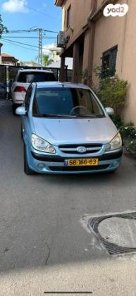 יונדאי גטס GLF אוט' 1.4 (97 כ''ס) בנזין 2008 למכירה ברמת גן