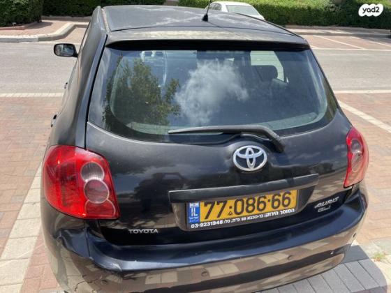 טויוטה אוריס GLI רובוטית 1.6 (132 כ"ס) בנזין 2008 למכירה בהוד השרון