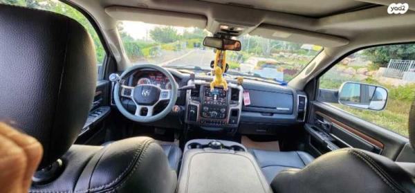 דודג' ראם קצר 4X4 3500 Laramie RB אוט' דיזל 6 מק' 6.7 (370 כ"ס) דיזל 2018 למכירה בלוד