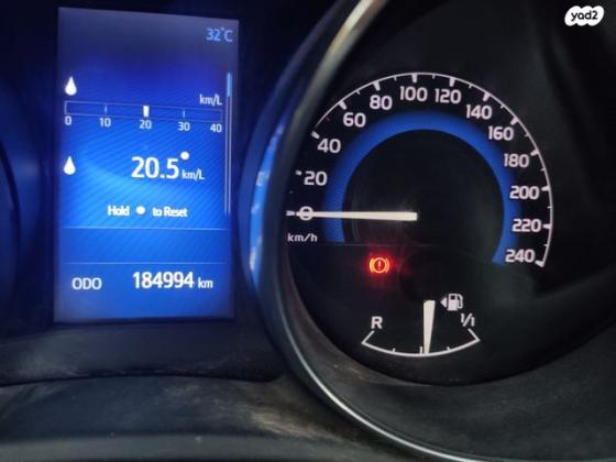 טויוטה אוריס הייבריד TS Sky סטיישן הייבריד אוט' 1.8 (99 כ"ס) בנזין 2016 למכירה בניר יצחק