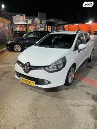 רנו קליאו אסטייט Expression אוט' 1.2 (120 כ''ס) בנזין 2014 למכירה ברמת גן