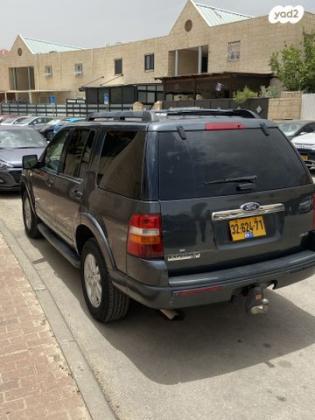 פורד אקספלורר 4X4 XLT אוט' 7 מק' 4.6 (296 כ''ס) בנזין 2010 למכירה בירושלים