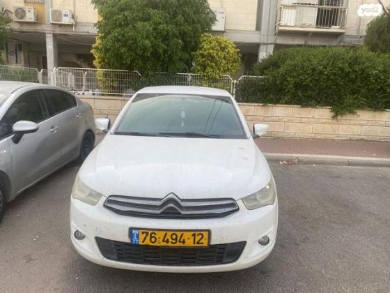 סיטרואן C אליזה Comfort PK אוט' 1.6 (115 כ"ס) בנזין 2013 למכירה בבאר שבע