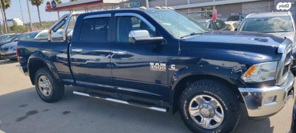 דודג' ראם ארוך 4X4 3500 SLT אוט' דיזל 6 מק' 6.7 (370 כ''ס) דיזל 2017 למכירה בראשון לציון