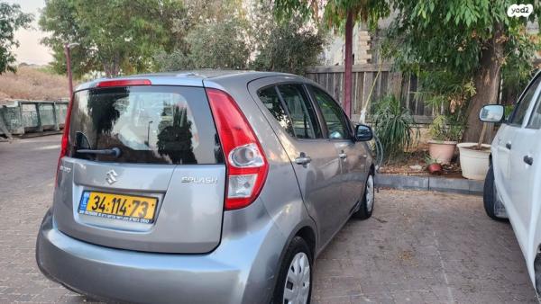 סוזוקי ספלאש GLS אוט' 1.2 (85 כ"ס) בנזין 2010 למכירה באורנית
