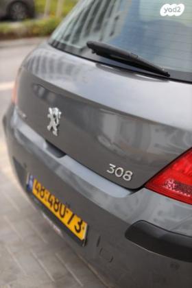 פיג'ו 308 Comfort Plus אוט' 1.6 (120 כ"ס) בנזין 2010 למכירה בנתניה
