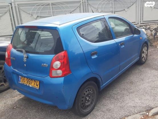 סוזוקי אלטו GLX ידני 1.0 (67 כ"ס) בנזין 2011 למכירה בקרית טבעון