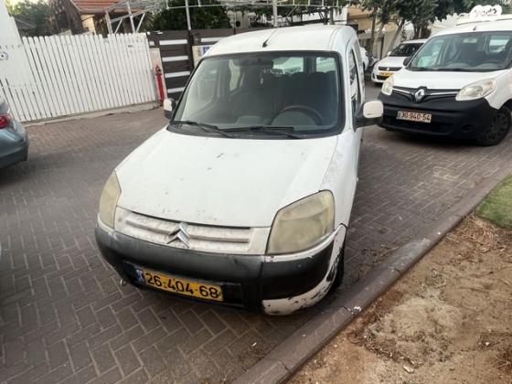 סיטרואן ברלינגו דור 1 (עד 2012) XN ידני דיזל 5 מק' 3 דל' 1.6 (75 כ"ס) [מתיחת פנים] דיזל 2009 למכירה ברמלה