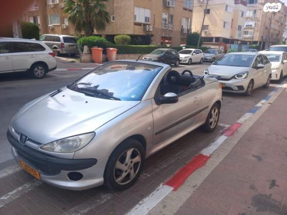 פיג'ו 206CC CC קבריולט אוט' 1.6 (110 כ''ס) בנזין 2003 למכירה בנתניה
