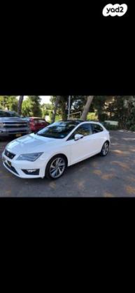 סיאט לאון FR אוט' 3 דל' 1.8 (180 כ"ס) בנזין 2017 למכירה בפתח תקווה