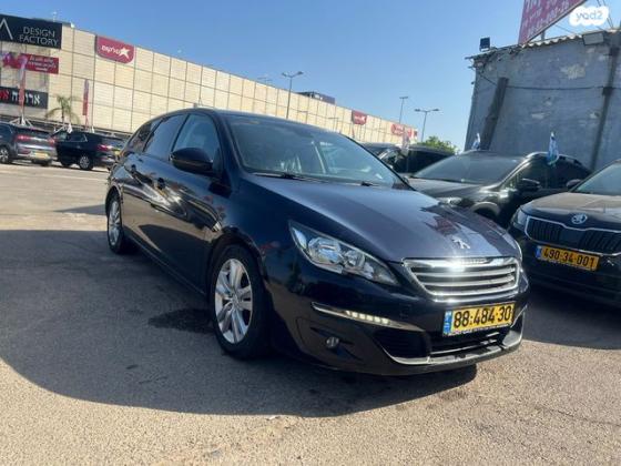 פיג'ו 308 Active SW סטיישן אוט' 1.2 (130 כ''ס) בנזין 2015 למכירה בחיפה