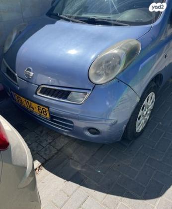 ניסאן מיקרה Visia אוט' 1.4 (88 כ''ס) בנזין 2008 למכירה בתל אביב יפו