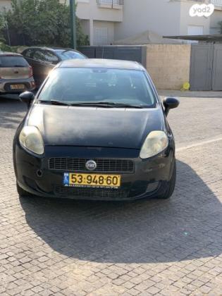 פיאט פונטו גרנדה (דור III) Active Plus רובוטית 1.4 (75 כ''ס) בנזין 2007 למכירה בקדימה צורן