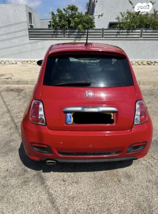 פיאט 500 500S רובוטית 1.4 (100 כ''ס) בנזין 2014 למכירה בתל אביב יפו