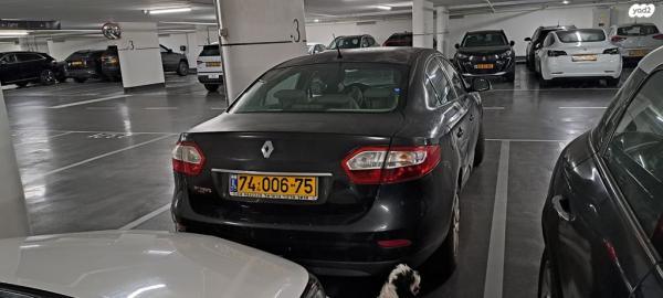 רנו פלואנס EX אוט' 1.6 (110 כ''ס) בנזין 2011 למכירה בראש העין