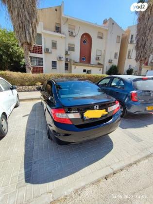 הונדה סיוויק סדאן החדשה Executive אוט' 1.8 (142 כ"ס) בנזין 2013 למכירה בבאר שבע