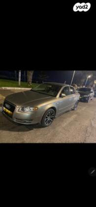 אאודי A4 אוט' 2.0 (130 כ''ס) [2005-2008] בנזין 2008 למכירה בירושלים