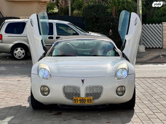 פונטיאק סולסטיס קבריולט אוט' 2.4 (173 כ''ס) בנזין 2009 למכירה בחולון