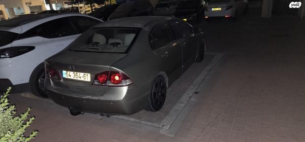הונדה סיוויק סדאן החדשה LS אוט' 1.8 (140 כ''ס) בנזין 2007 למכירה באלעד