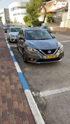 ניסאן סנטרה SR אוט' 1.8 (130 כ"ס) בנזין 2017 למכירה בחיפה