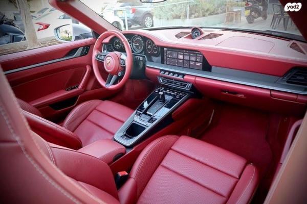 פורשה 911 קאררה 4X4 4S קבריולט אוט' 3.0 (450 כ''ס) בנזין 2021 למכירה בהרצליה