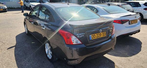 ניסאן אלמרה SV אוט' 1.6 (109 כ"ס) בנזין 2015 למכירה בחיפה
