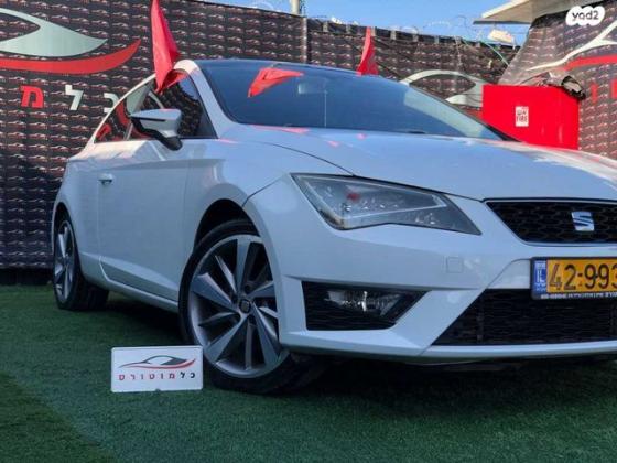 סיאט לאון FR אוט' 3 דל' 1.8 (180 כ"ס) בנזין 2015 למכירה בפתח תקווה