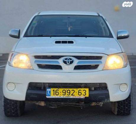 טויוטה היילקס ויגו 4X4 4X4 דאבל קבינה ידני דיזל 2.5 (120 כ''ס) דיזל 2007 למכירה באבן יהודה