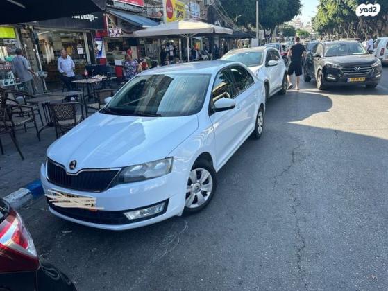 סקודה ראפיד Ambition אוט' 1.2 (90 כ"ס) בנזין 2016 למכירה בנתניה